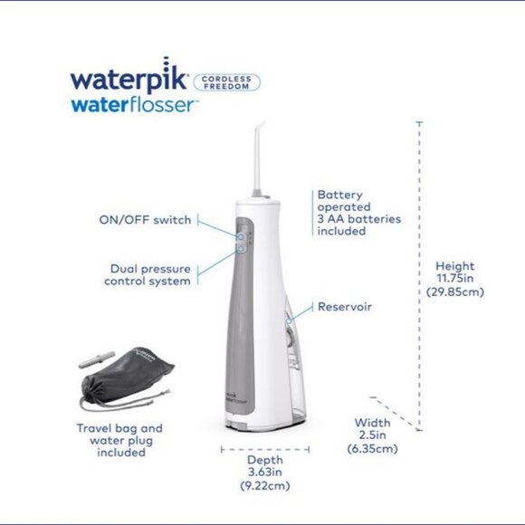 SOLD SOLD SOLD SOLD SOLD WATERPIK Cordless Freedom Water Flosser - NOS - Picture 3 of 11